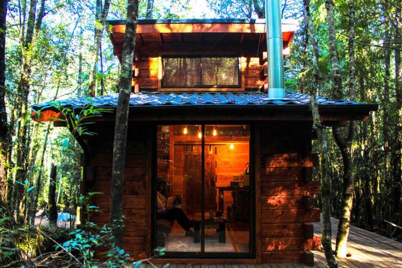 Cabanas Bosque Milenario Coñaripe Buitenkant foto